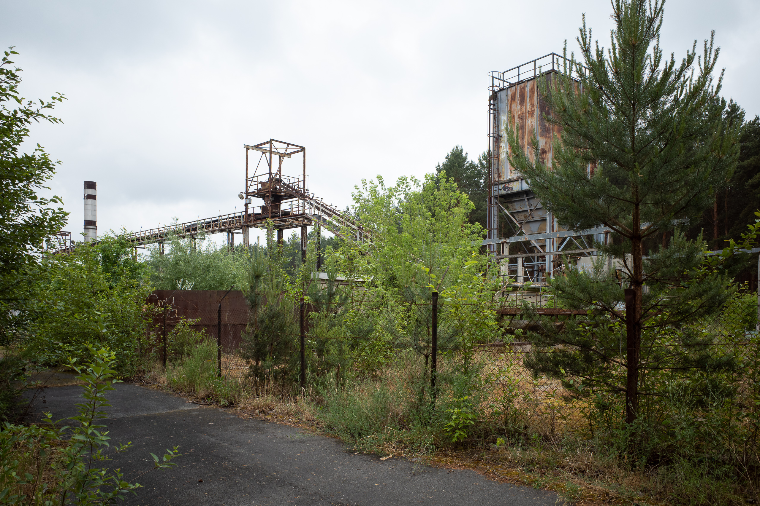 Aufbruch im bewölkten Groß Köris